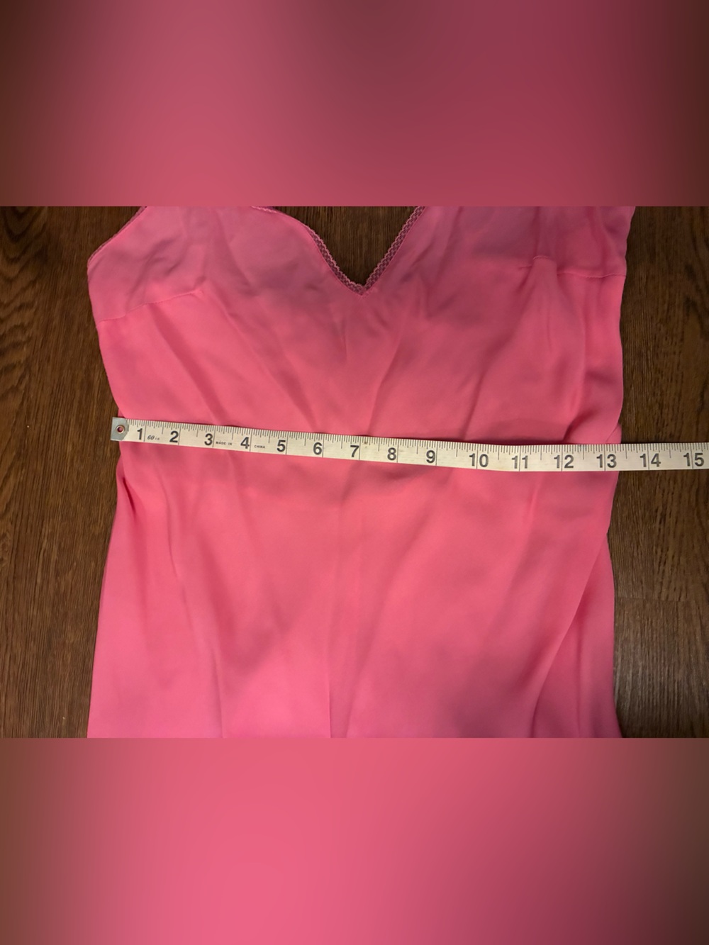 Betsey Johnson Ultra Vintage Silk Pink Slip Midi Dress - Size S - Picture 10 of 12